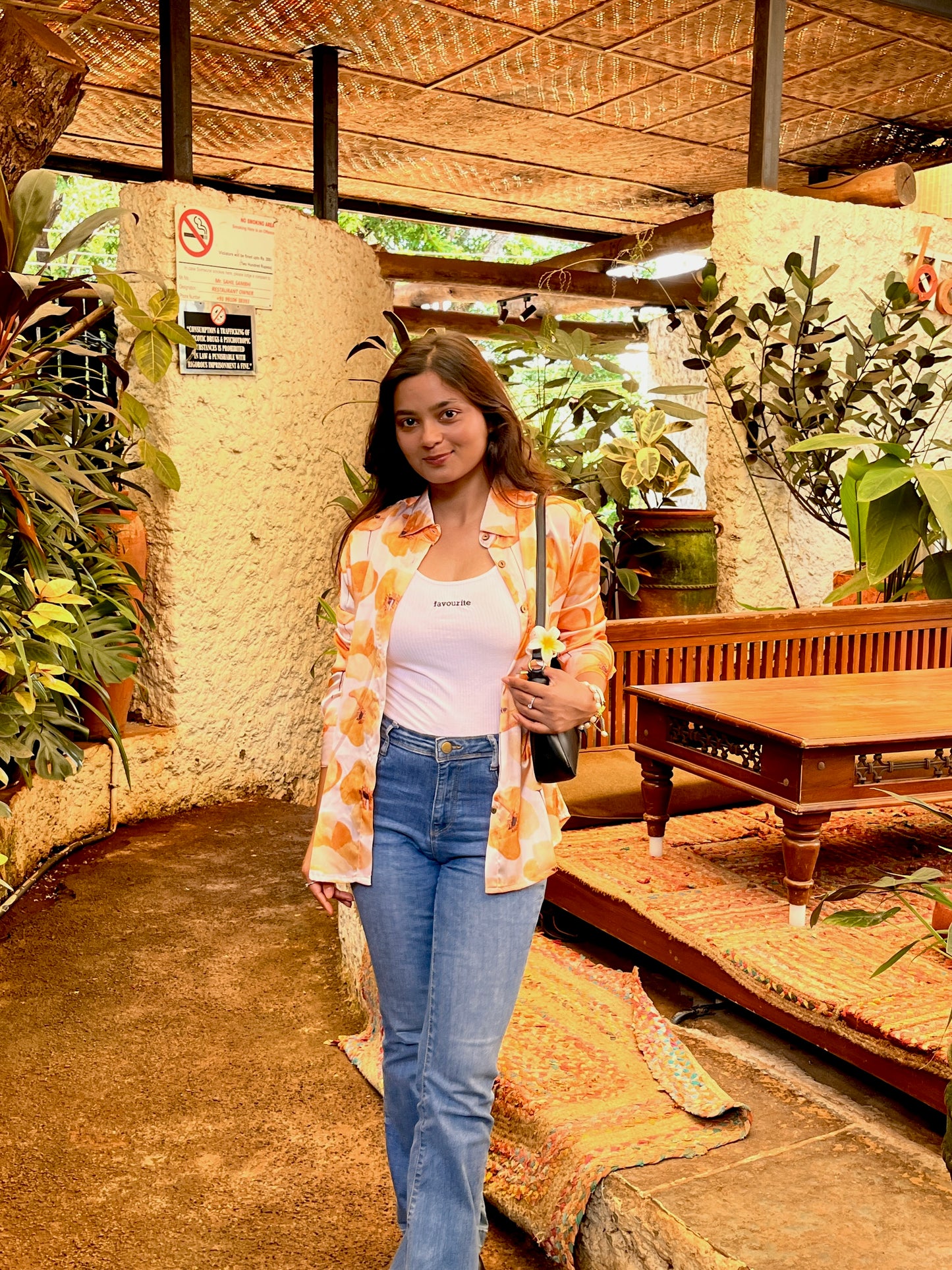 Yellow Glow Satin Shirt